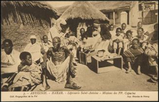 ABYSSINIE. - HARAR. - Léproserie Saint-Antoine - Missions des PP. Capucins