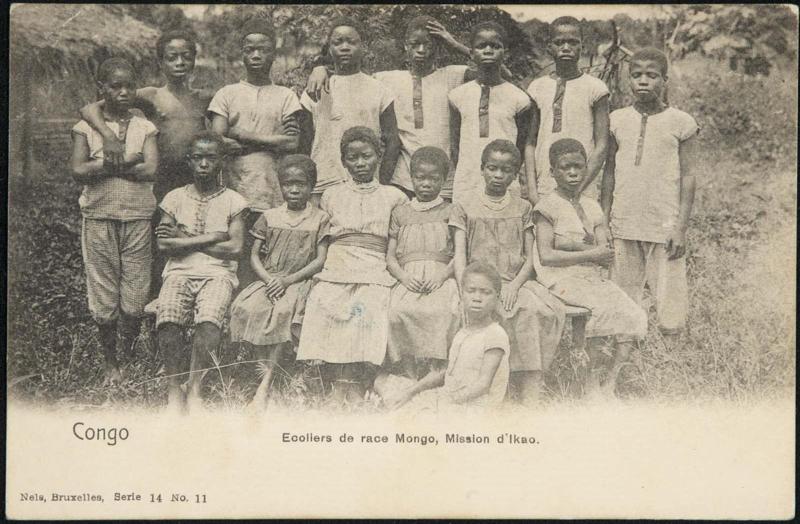 Congo; Ecollers de race Mongo, Mision d'lkao