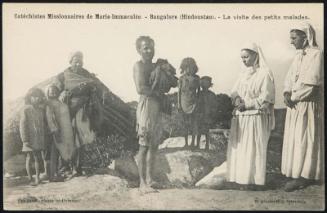 Bangalore (Hindoustan). - La visite des petits malades.