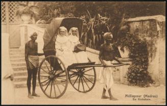 Méliapour (Madras); En Rickshaw.