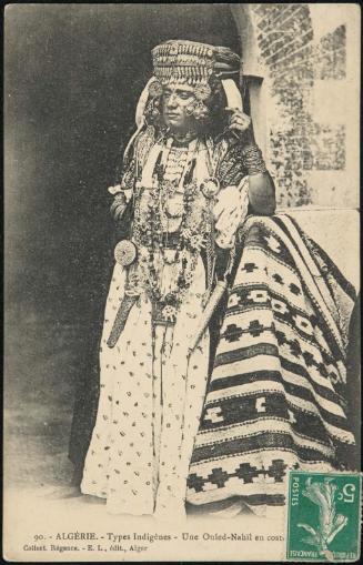 ALGÉRIE. - Types Indigènes - Une Ouled-Nahïl en costume de gala