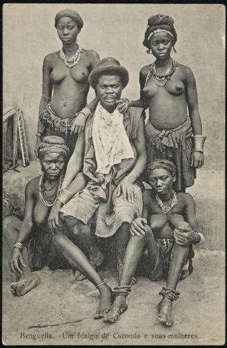 Benguella. Um Idalgo de Caconda e suas mulheres.