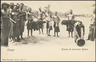 Congo; Groupe de musiciens Bakua