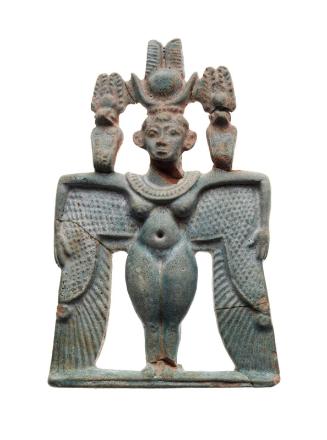 Winged goddess pectoral