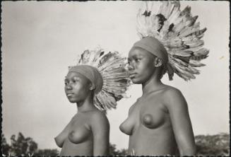 CONGO BELGE; Jeunes filles Wangatas