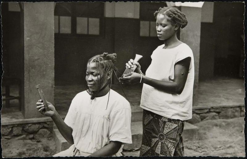 Congo Belge; Coiffures Congolaises