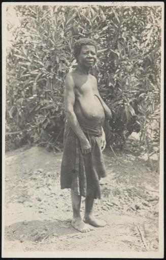 Full-length portrait of an older woman