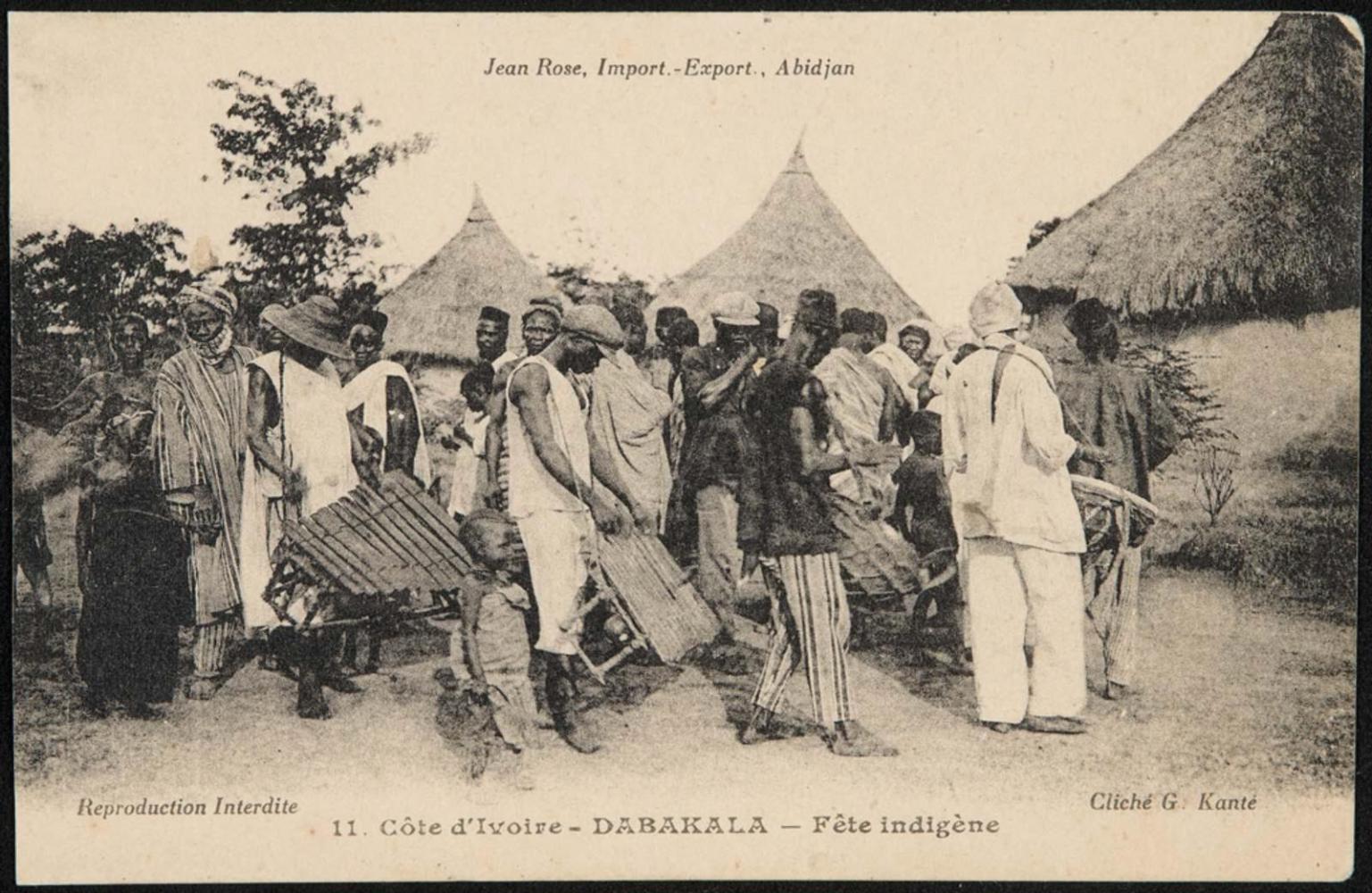 Côte d'Ivoire - DABAKALA - Fête indigène