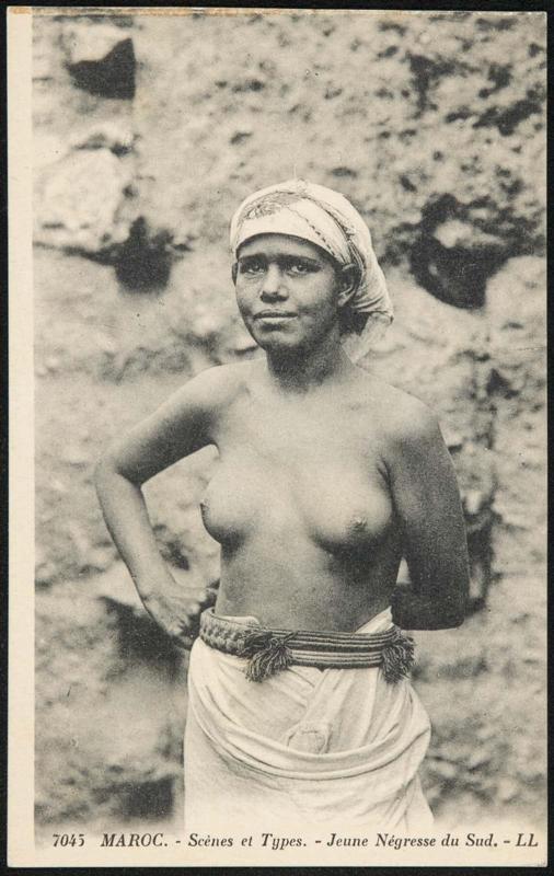 MAROC. - Scènes et Types. - Jeune Négresse du Sud.-LL