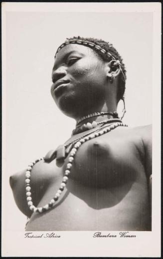 Tropical Africa. Bambara Woman