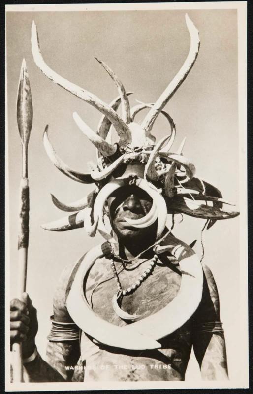 Warrior of the Luo Tribe