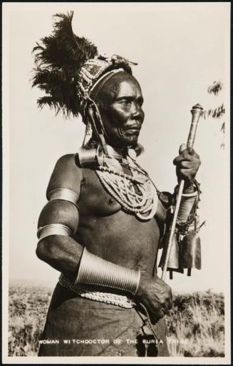 Woman Witchdoctor of the Kuria Tribe