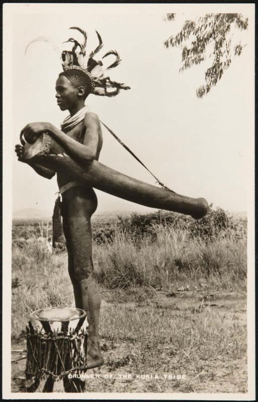 Drummer of the Kuria Tribe