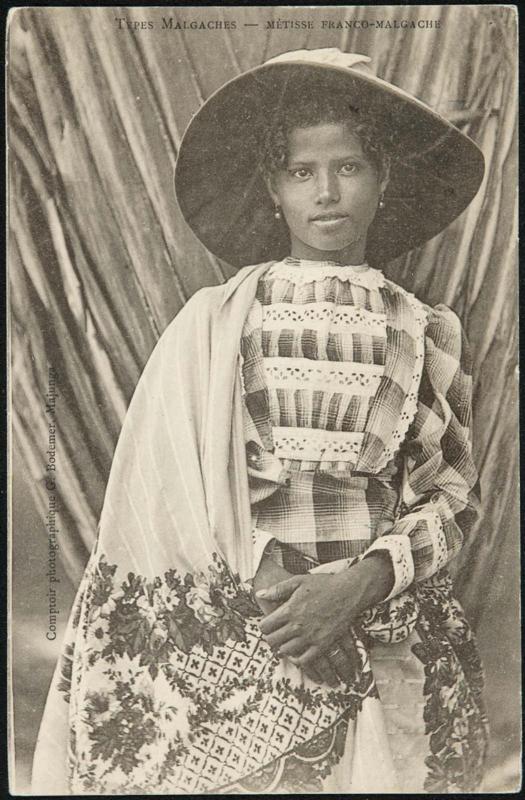 MADAGASCAR - Types Malgaches - Métisse Franco-Malgache