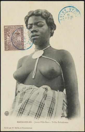 MADAGASCAR. - Jeune Fille Bara - Tribu Zafindrasoa