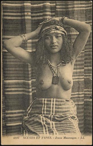 SCÈNES ET TYPES. - Jeune Mauresque. - LL