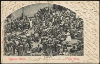 Vegetable Market. West Africa