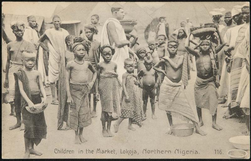 Children in the Market, Lokoja, Northern Nigeria