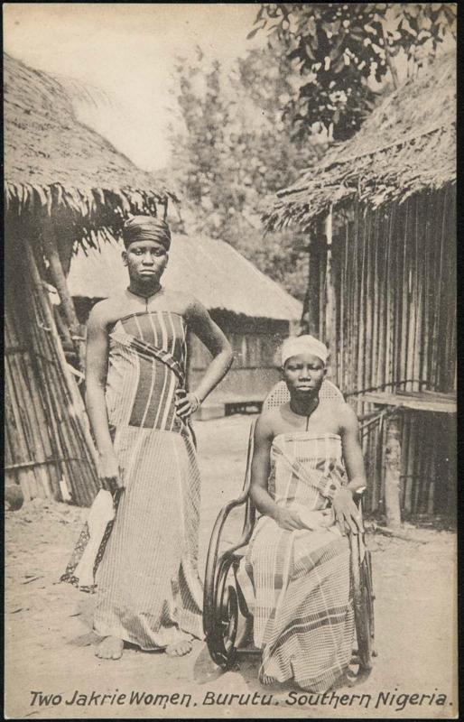 Two Jakrie Women, Burutu, Southern Nigeria.