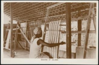 WEAVING AT CALABAR.