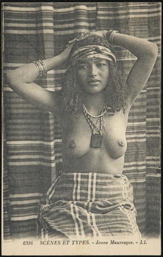 SCÈNES ET TYPES. - Jeune Mauresque. - LL