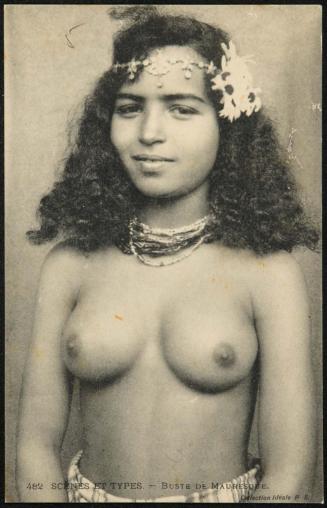 SCÈNES ET TYPES. - Buste de Mauresque