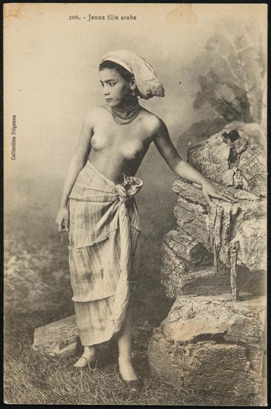 Jeune fille arabe
