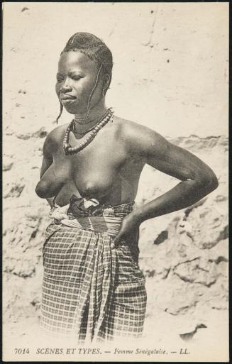 SCENES & TYPES. - Femme Sénégalaise. - LL.
