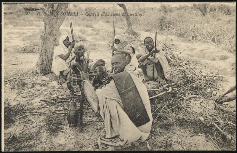 R. C. M. SOMALI. - Conseil d'Anciens. A meeting.