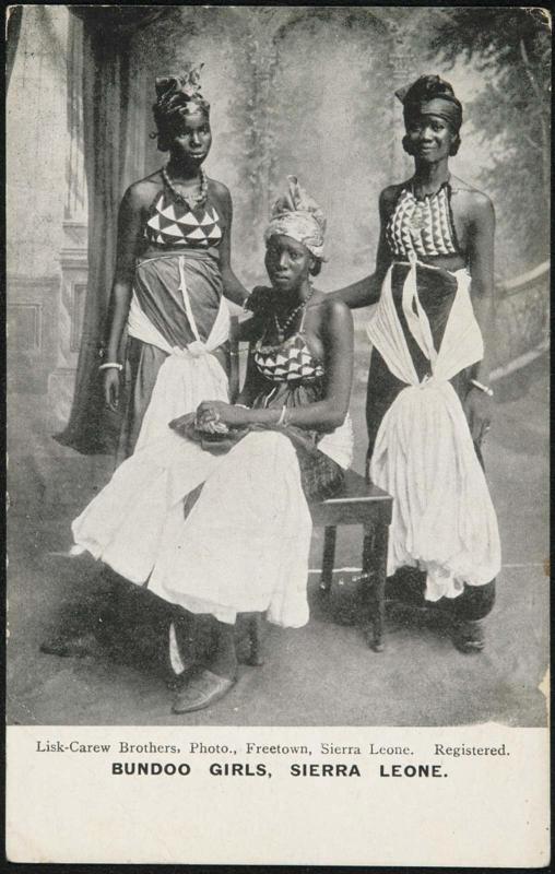 BUNDOO GIRLS, SIERRA LEONE.