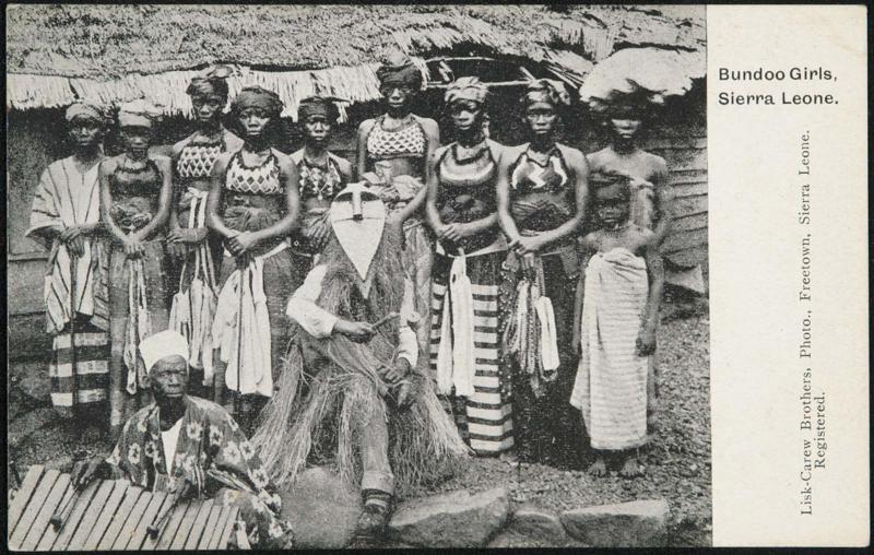 BUNDOO GIRLS, SIERRA LEONE.