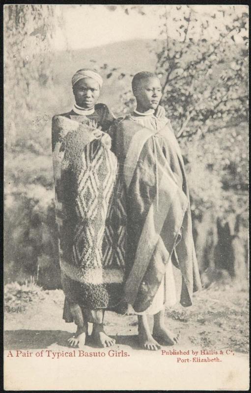 A Pair of Typical Basuto Girls.