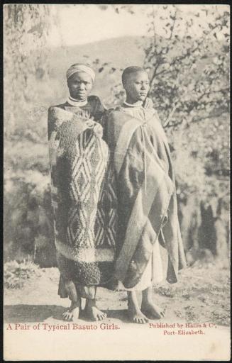 A Pair of Typical Basuto Girls.