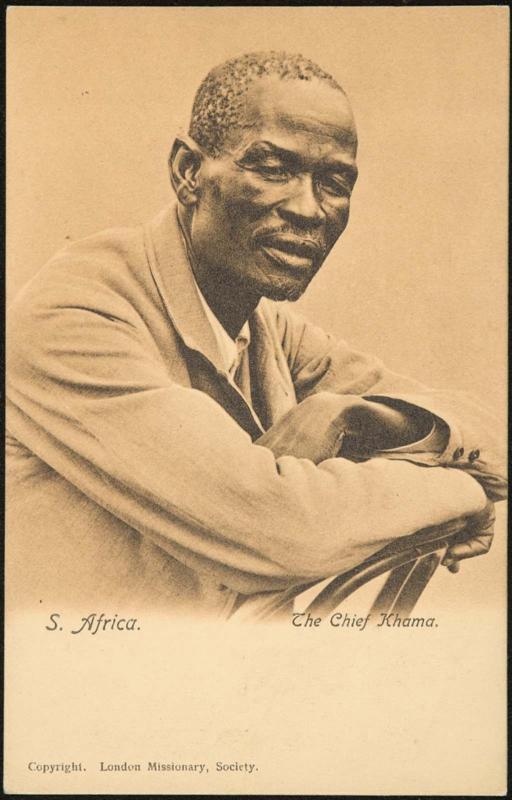 S. Africa. The Chief Khama.