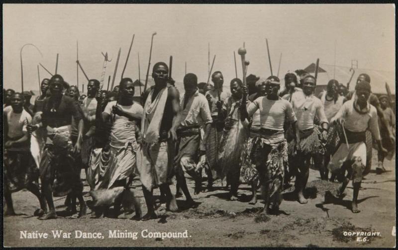 Native War Dance, Mining Compound.