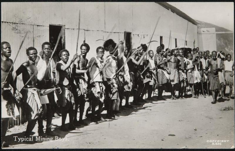 Typical Mining Boys.