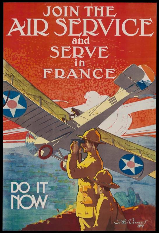 Join the Air Service and Serve in France—Do it Now