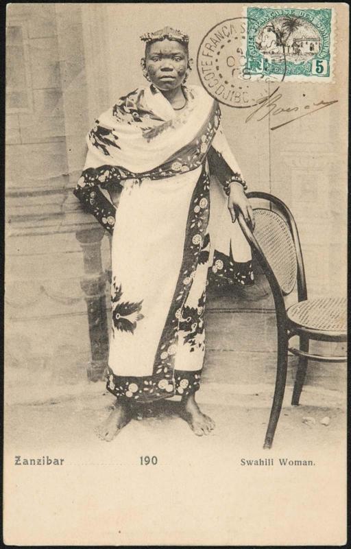 Zanzibar. Swahili Woman.