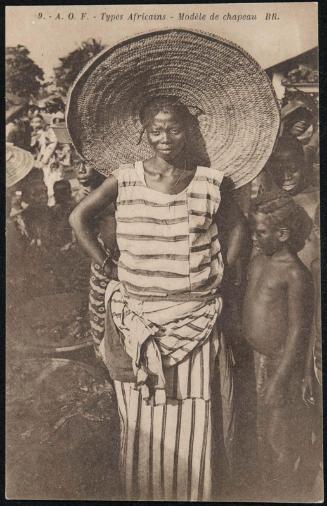 A.O.F. - Types Africans - Modèle de chapeau BR.