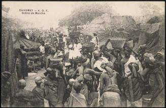 DAHOMEY - A.O.F. Scène de Marché