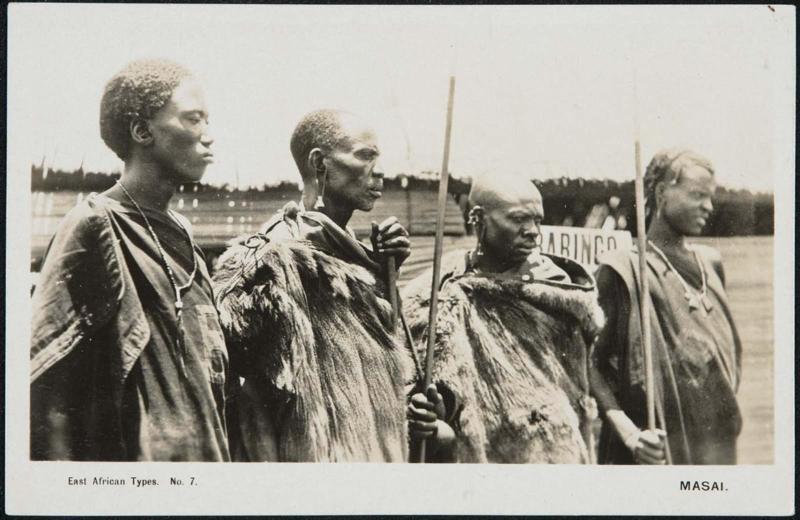 East African Types. MASAI