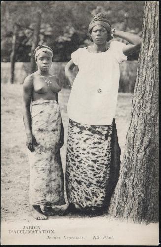 JARDIN D'ACCLIMATATION. Jeunes Négresses.