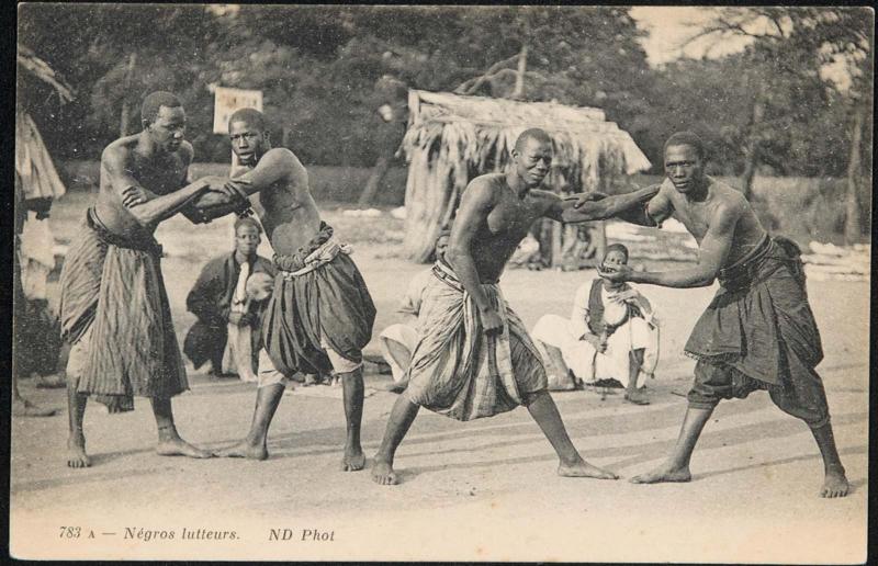 Négros lutteurs.
