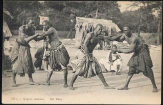 Négros lutteurs.