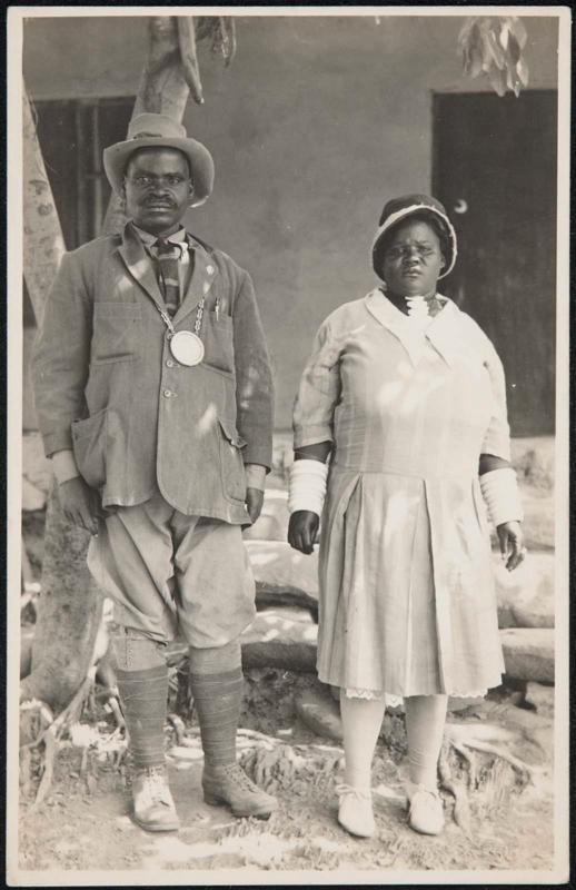 Portrait of a man and a woman