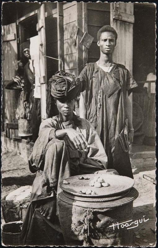 Dakar (Sénégal). Marchand de Cola