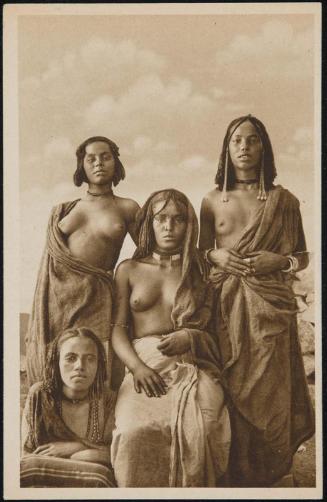 Group of four young women