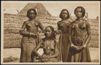 Group of four young women