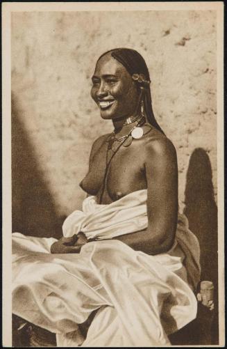 Woman smiling