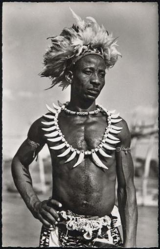 CONGO BELGE (Stanleyville). Chef Wagenia